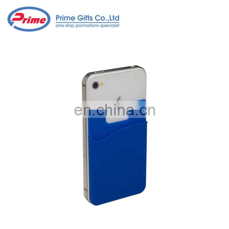 Hot Selling Silicone Mobile Phone Card Holder with Your Logo