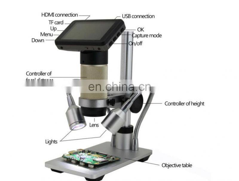 Andonstar 3MP 1080P 10x to 300x USB High Definition Digital USB Microscope for PCB Repair Tool