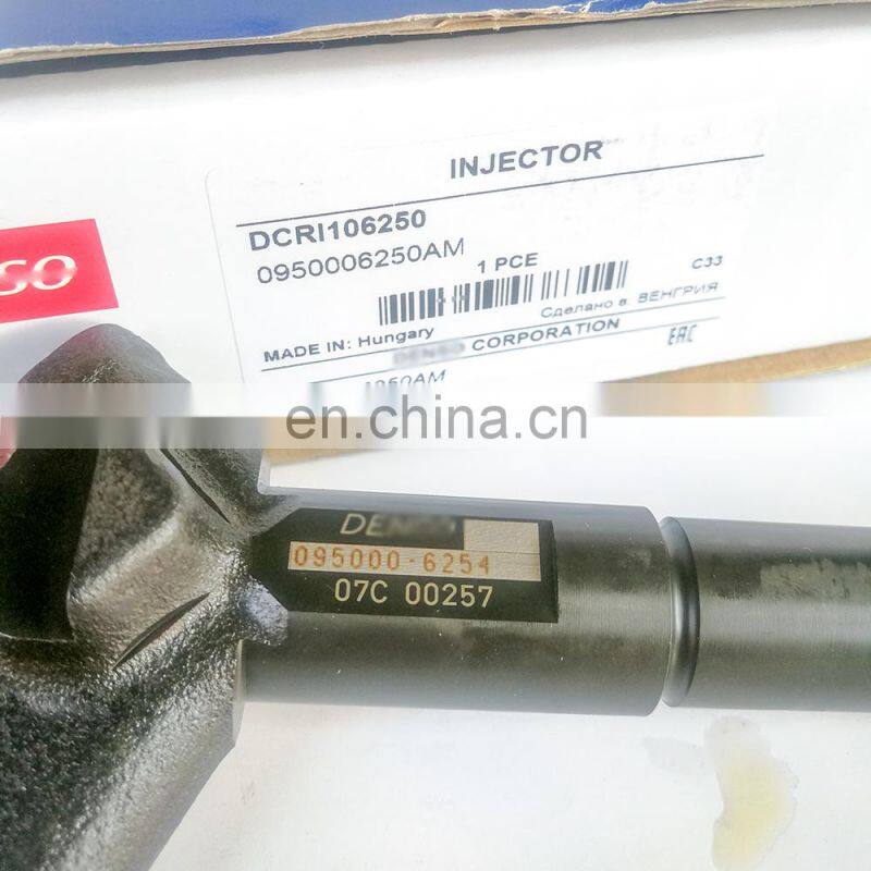 original fuel injector 095000-6250 16600-EB70D 16600-EC00E 16600EB70D 0950006250