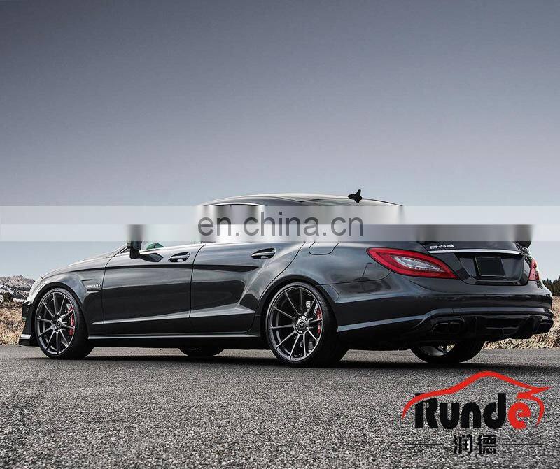 Runde Auto Car Modification Body Parts Carbon Fiber Vorsteiner Style Spoiler Suitable For 2013-2017 Mercedes-Benz CLS350 spoiler