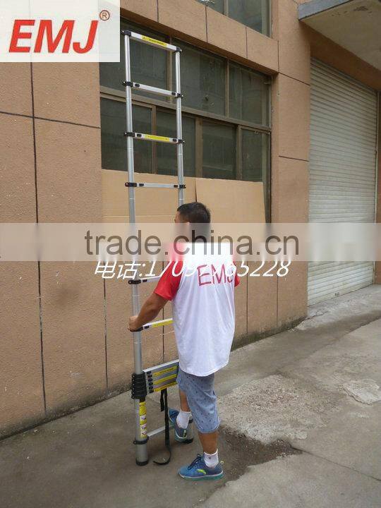 Aluminum portable telescopic ladders 4.1m