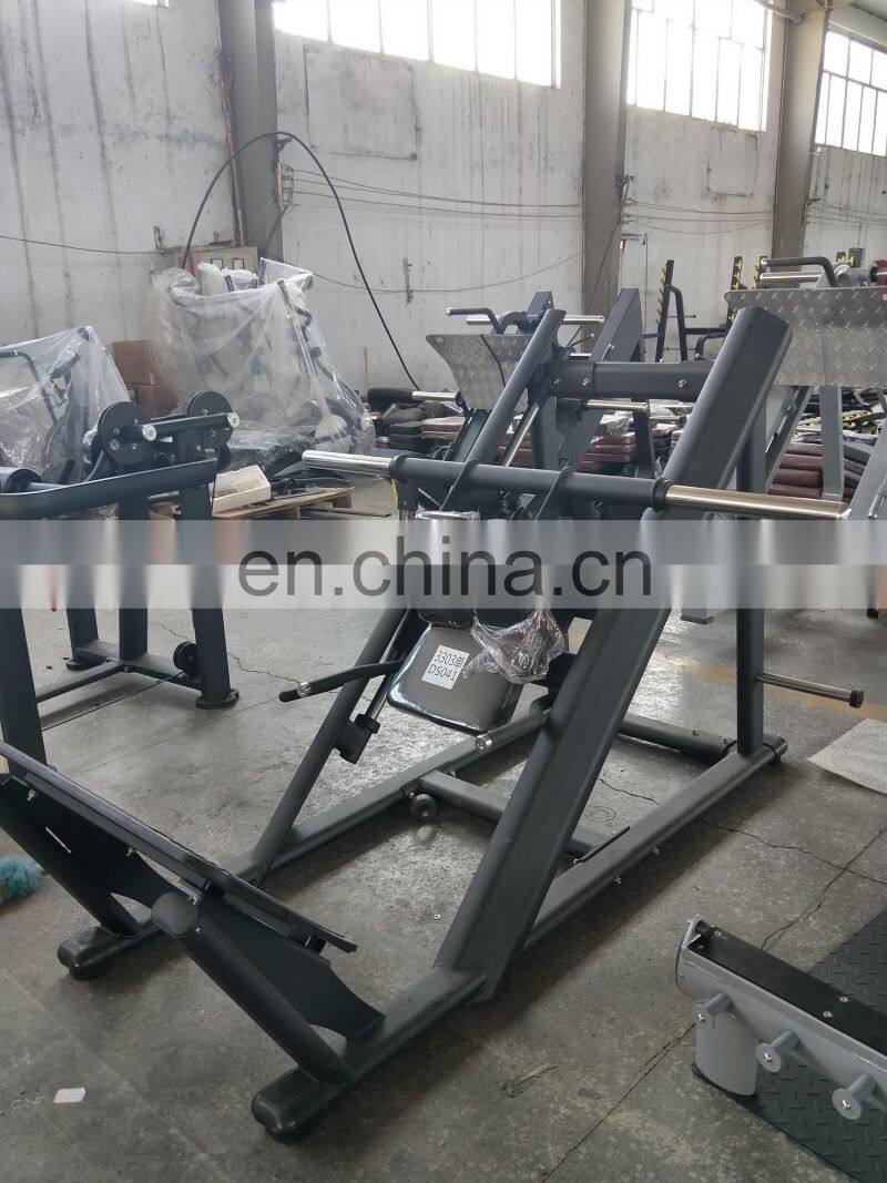 gym equipment fitness ASJ-DS41 hack squat Leg Press machine hack slide