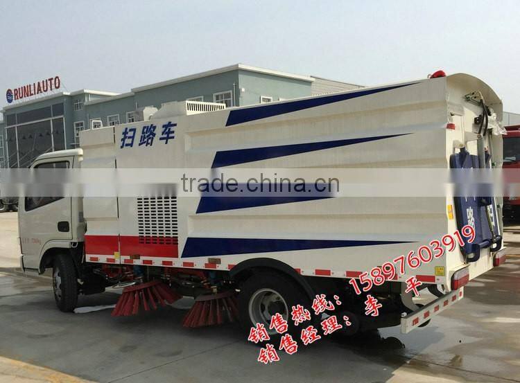 New Cheaper Price Sweeper Tucks Dongfeng 5000L Street Cleaning Machine Trucks For Sales