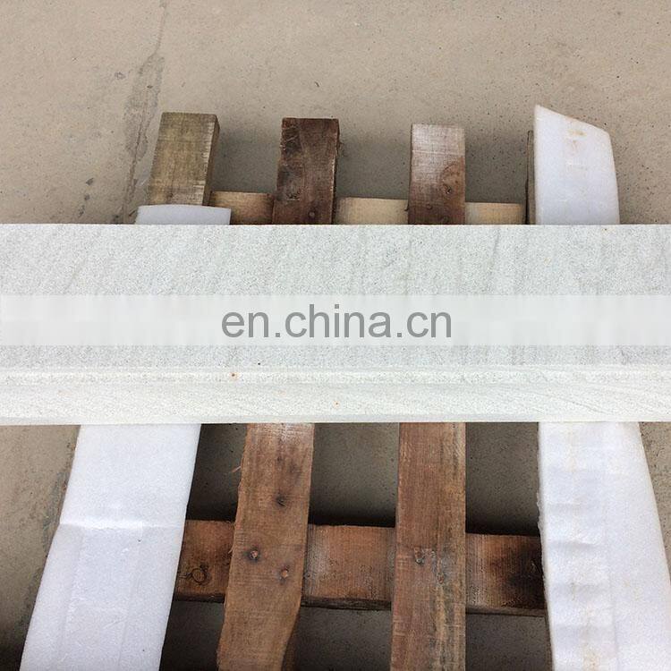 Natural Color White Sandstone Paving For External Decorative