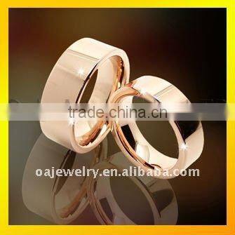 simple design tungsten carbide facet ring