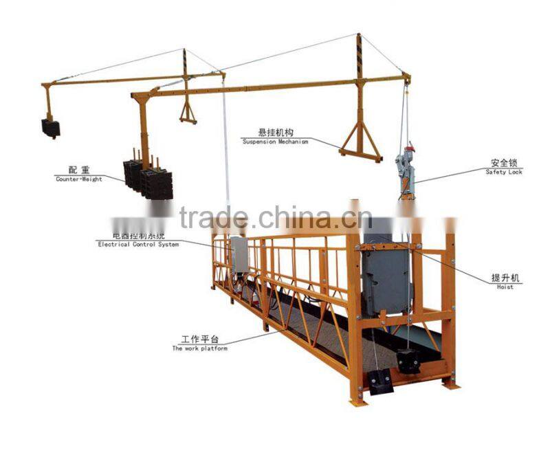 Aerial Work suspended wire rope platform