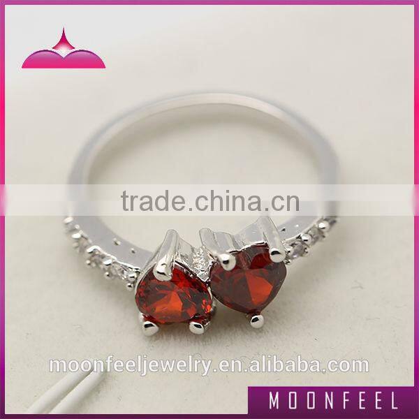 925 sterling silver name rings with two ruby diamonds