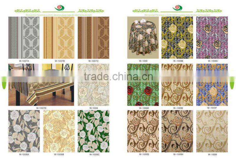 pvc table cloth