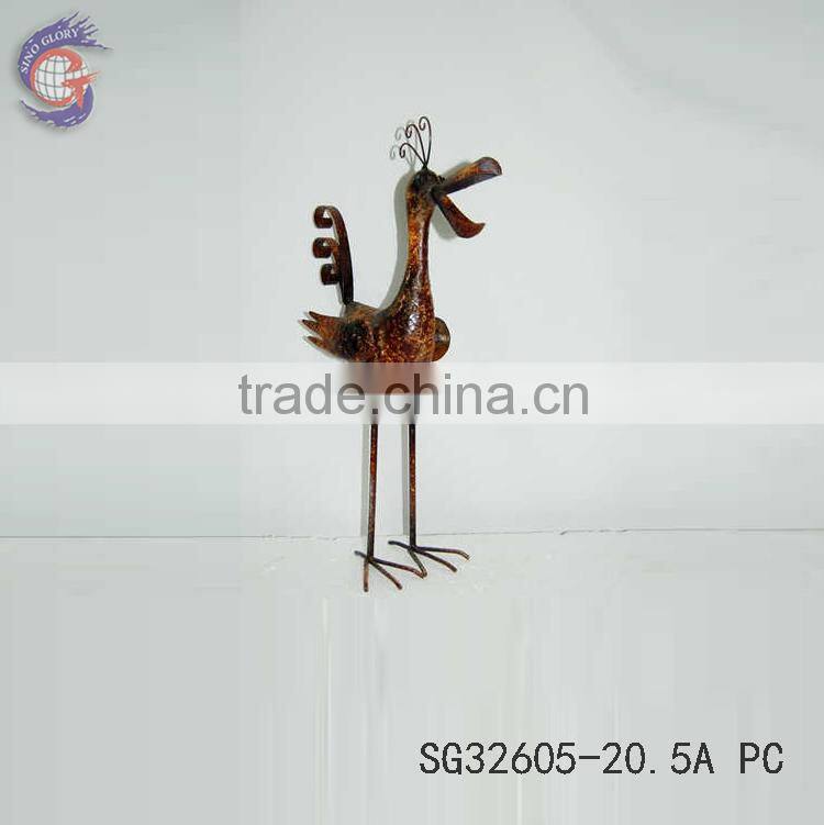 Hot sale garden decor metal birds for home decorations