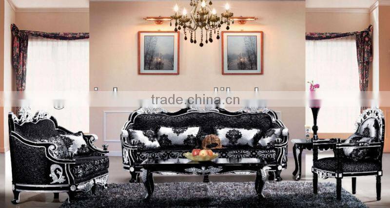 solid wood with hand crave classical sofa luxury