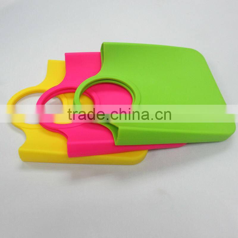 fashion design eco-friendly odorless silicone cosmetic bags