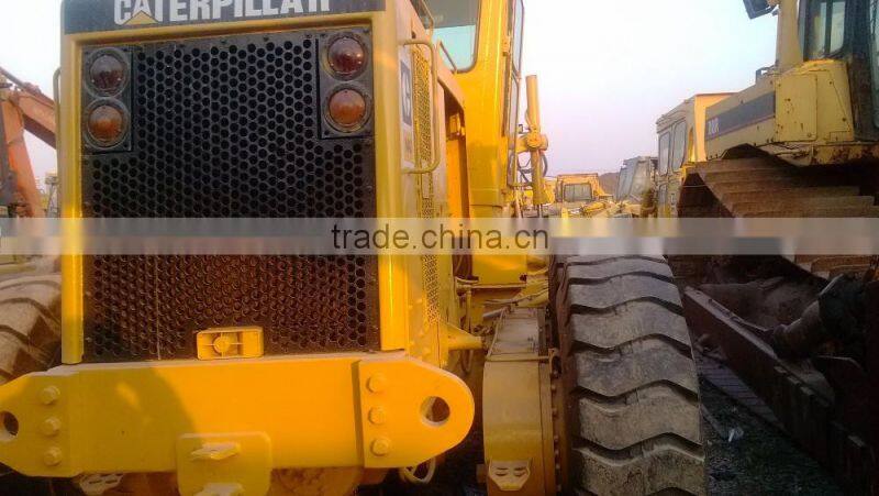 used good condition motor grader cater 14G in shanghai