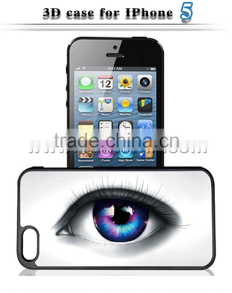 Summer Big Eyes Dynamic For iPhone 5 3D Case