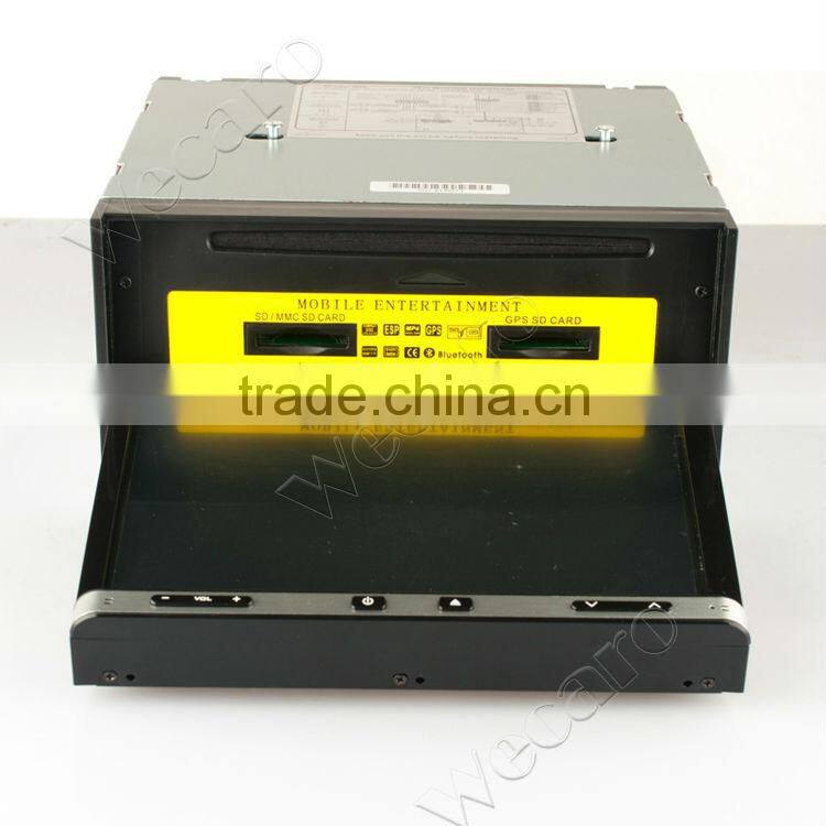 Wecaro 7 Inch Car Dvd Player Retractable Screen With 3G/WIFI Bluetooth IPOD TV Radio AUX IN