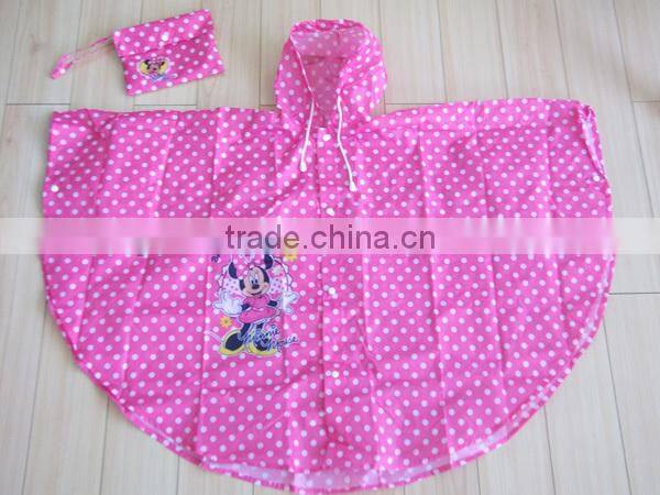 All Over Printing Ladies Fashion Rain Ponchos