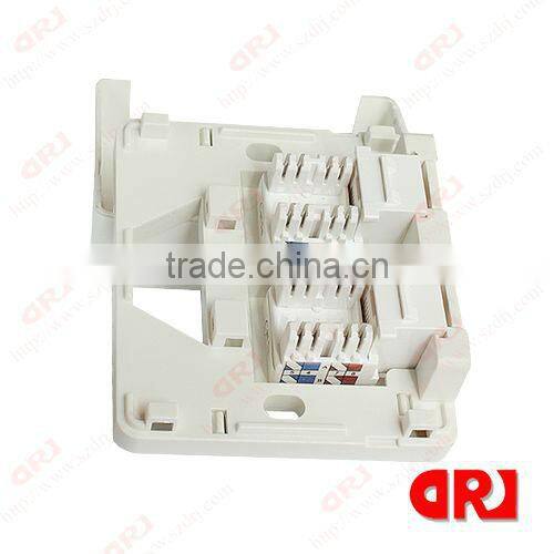 cat5e double ports surface mount box