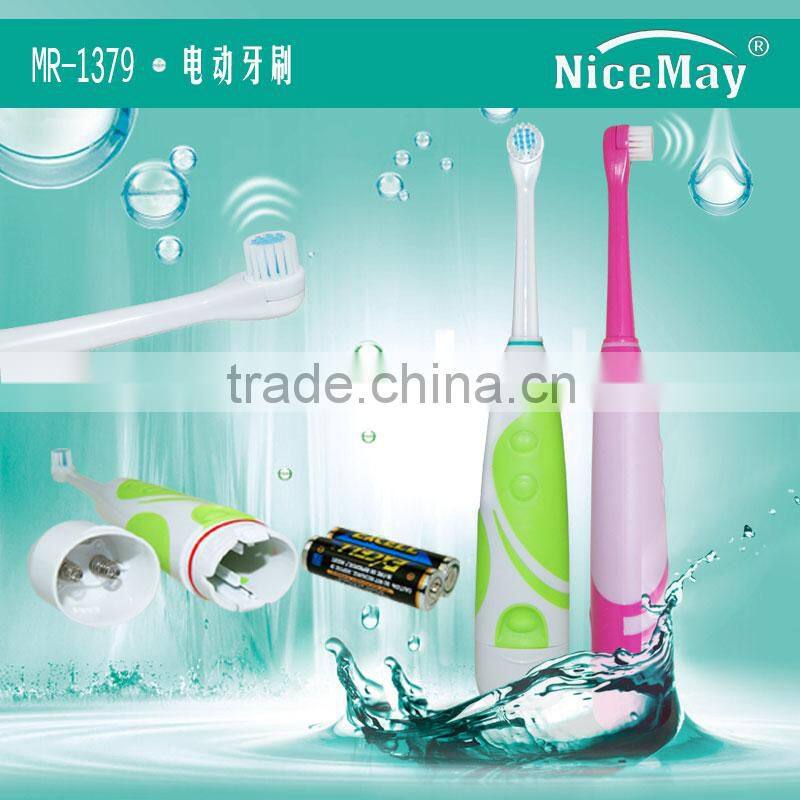 detachable adult toothbrush with protective cap