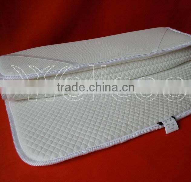 3d mesh fabric breathable mattress pad