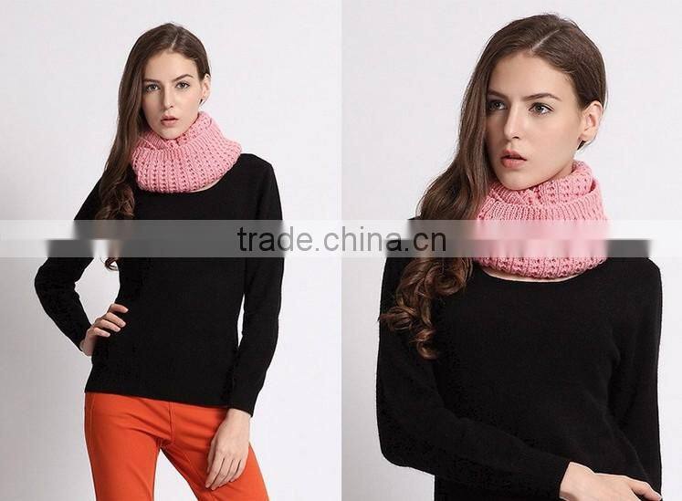Best Selling Hollowed-out Circle Knitting Lady Winter Scarf