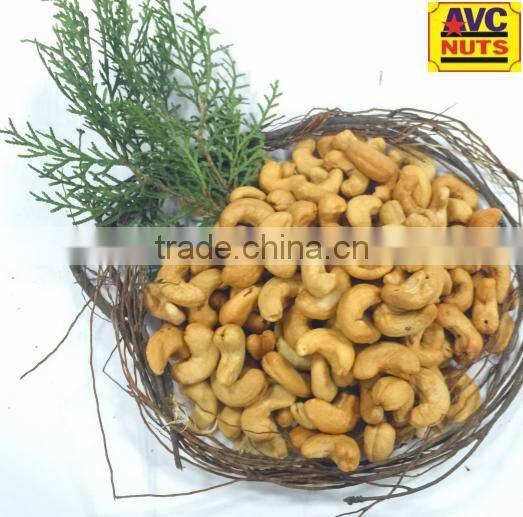 Whole roasted cashew with many grades (W240, W320, W450) origin Vietnam