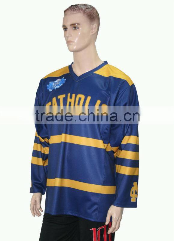 High Quality Sublimated Ice Hockey Jersey