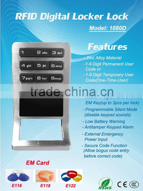 rfid card electronic Computer-based locker lock