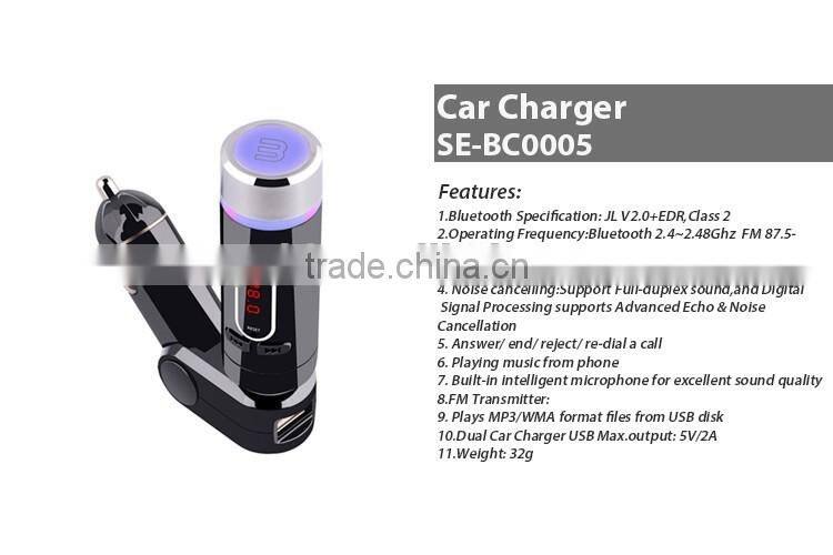 Car Bluetooth Hands Free Wireless Battery Charger Kit For Samsung Galaxy S5