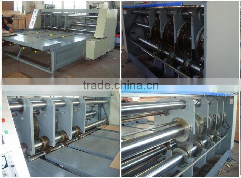 Semi automatic carton box slotting machine