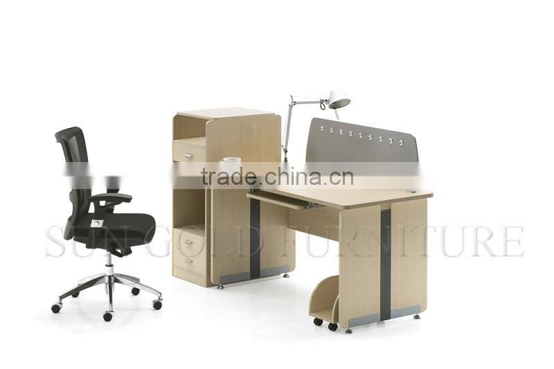 Modern executive office computer table steel office furniture (SZ-ODB346)