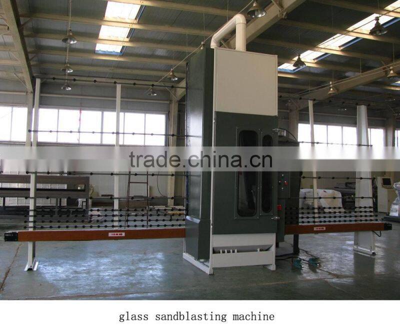 Glass Processing Automatic Glass Sandblasting Machine