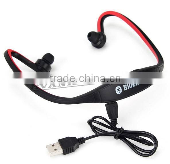 s9 Wireless Bluetooth 4.0 Earphone with with TF Card Slot