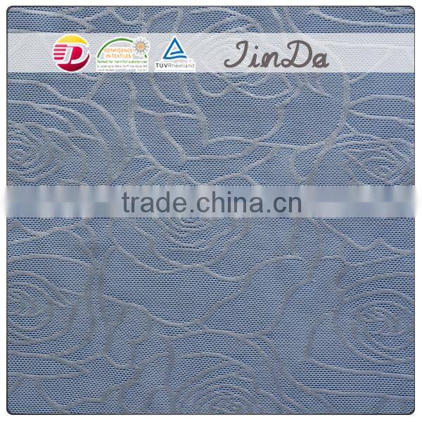 Fashionable white nylon tulle lace for women dress