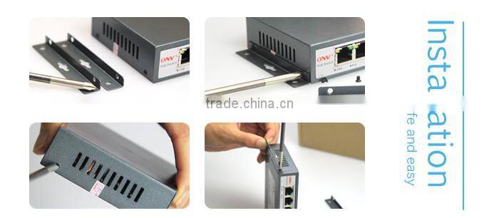 16 port gigabit poe switch managed switch POE Switch for IP Camera with 2 Gigabit TP/SFP Combo Ports (260Watts/440Watts) ONV