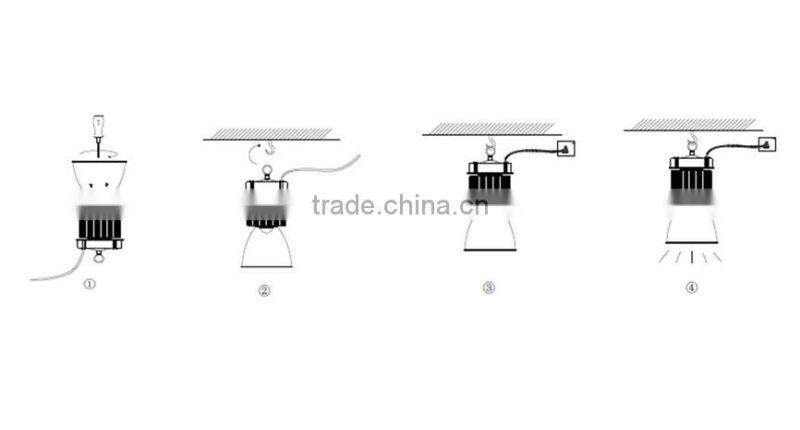 HOT led industrial light 200W led high bay light in Shenzhen