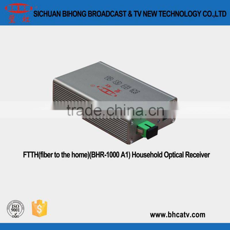 1330nm/1550nm optical signal to RF FTTH CATV optical receiver with double wavelegth