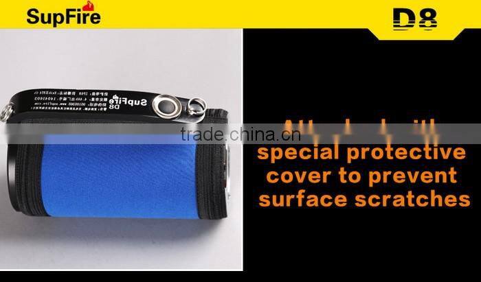 Supfire D8 Waterproof IP68 Explosion-Proof Torch Light
