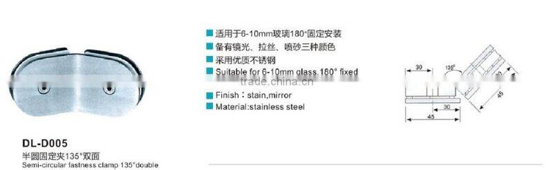 DL-005 shower door pivot hinge stainless steel pivot hinge pivot door sliding hinge