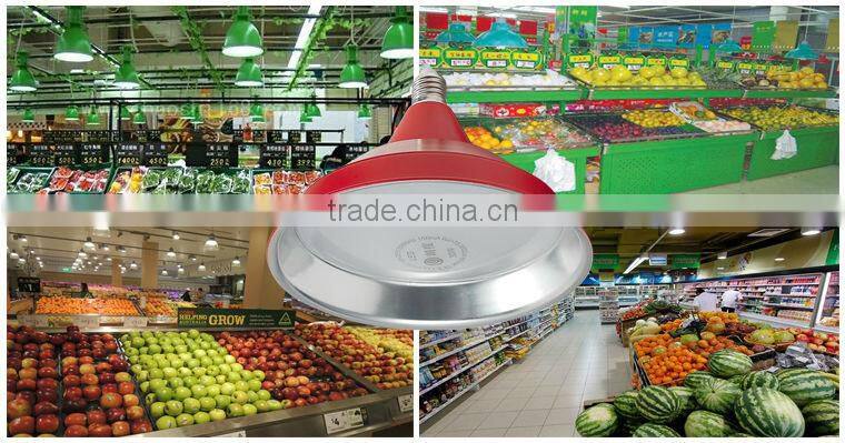 Red emitting color food fresh led low bay light