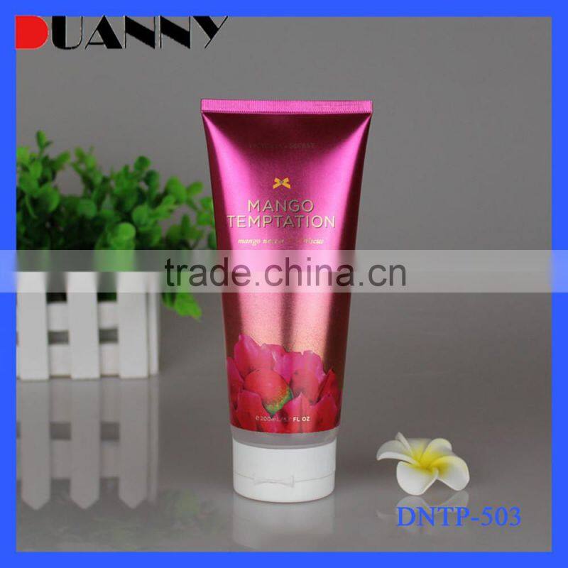 Plastic Tube Packaging For Cream, Small Yellow Plastic Tube Manufacturer , Plastic Tube Containers Wholesale