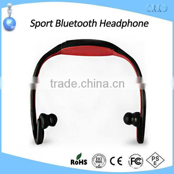 Hottest wireless Mp3 sport bluetooth headphone for iPhone