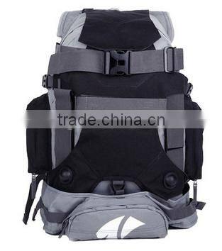 2016 largest 45L water resistant skateboard roller skate outdoor backpack