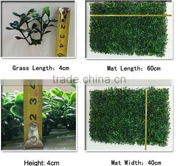 High quality Artificial boxwood panel /mats/hedge for garden wall landscaping