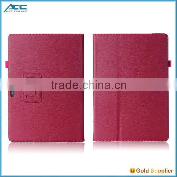 Alibaba Factory High Quality PU Leather Stand Protective Cover Case For Microsoft Surface Pro 3