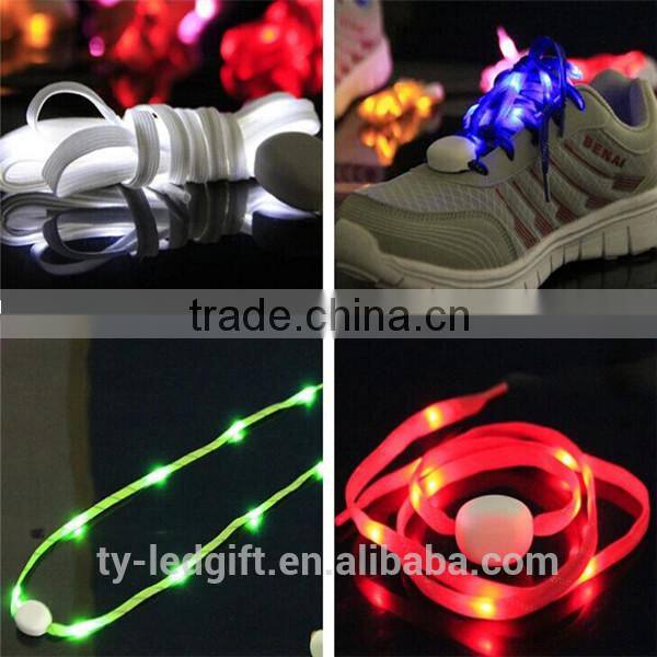 Light Up Your Step fashion waterproof light shoelaces