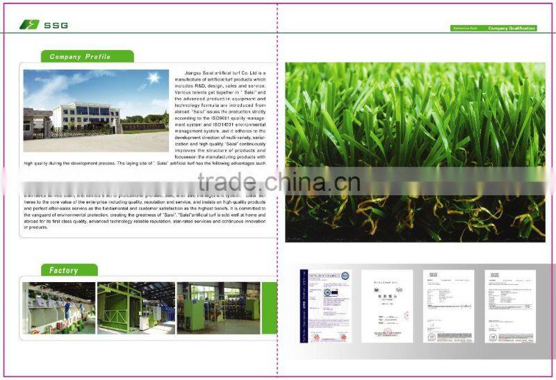 High quality Cheap V shape outdoor artificial grass