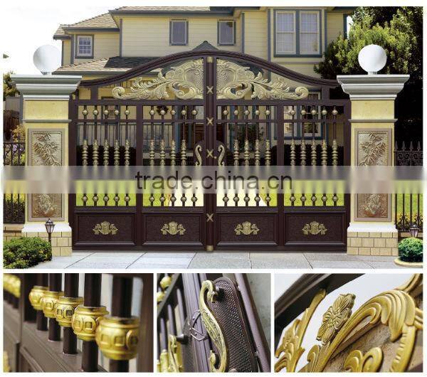 2015 special aluminum alloy main gate of villa