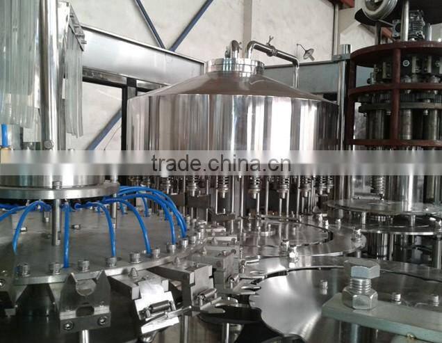 Aluminium can washing filling sealing machine