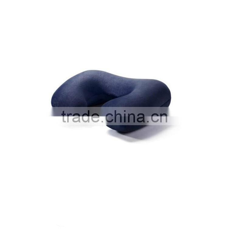 Wholesale custom cheap folding air inflatable travel neck pillow