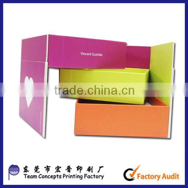 handmade different shapes chocolate gift box