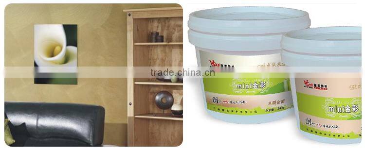 Mini styles special metallic effect liquid waterproof coating